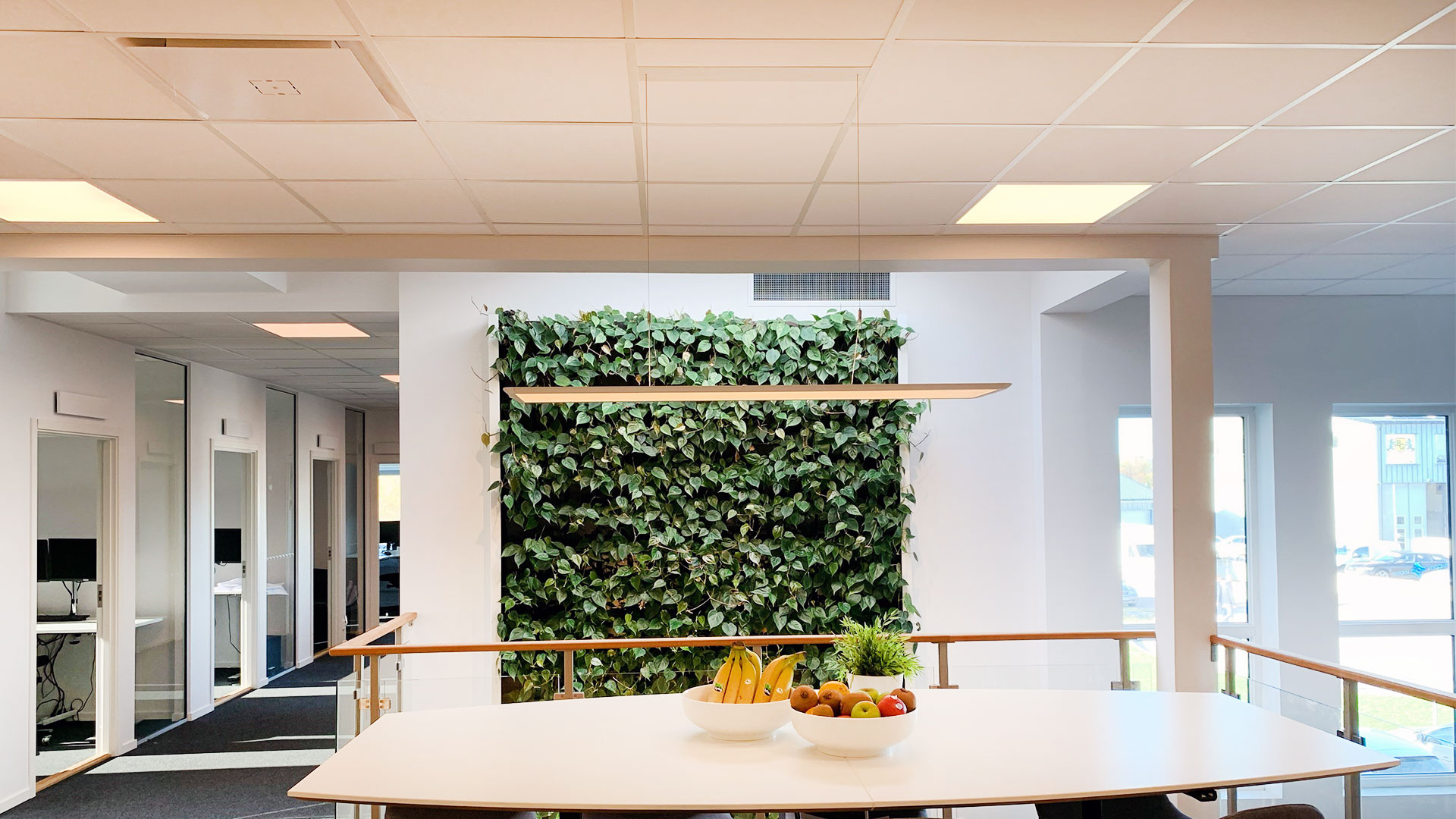 ISQ i INSQAIR-serien syns installerad i taket